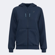 Ženska zgornji del URBAN AESTHETICS ZIP-UP HOODIE mornarsko modra