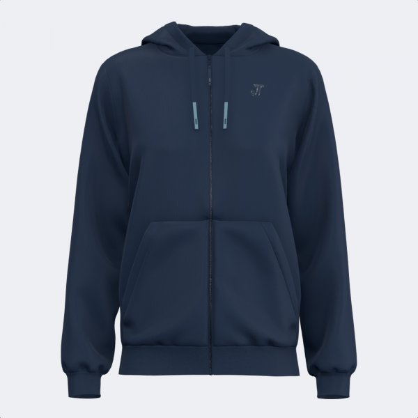 Ženska zgornji del URBAN AESTHETICS ZIP-UP HOODIE mornarsko modra