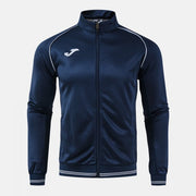 VINTAGE ECO RETRO FULL ZIP SWEATSHIRT DARK NAVY GRAY NAVY-GREY