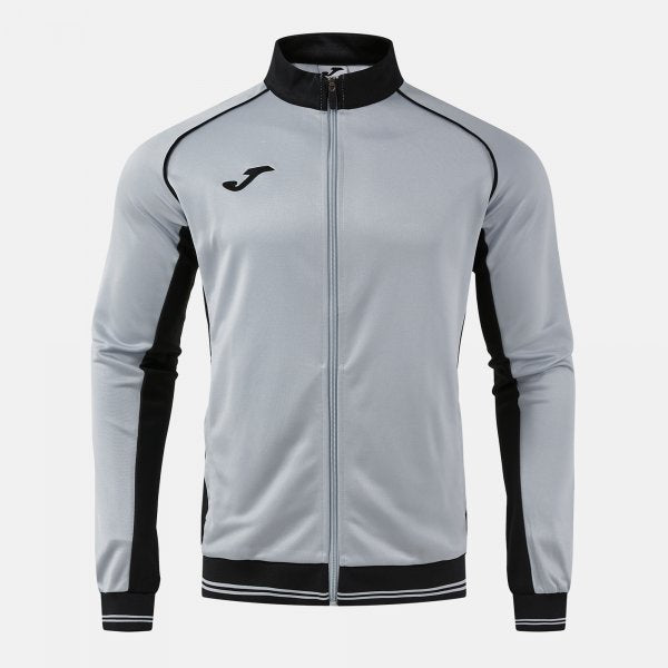 Zgornji del VINTAGE ECO RETRO FULL ZIP SWEATSHIRT siva črna