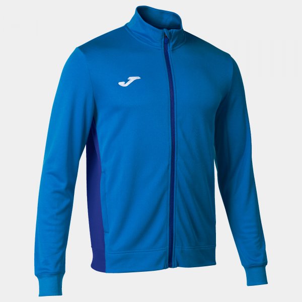 Zgornji del z zadrgo WINNER II FULL ZIP SWEATSHIRT cian