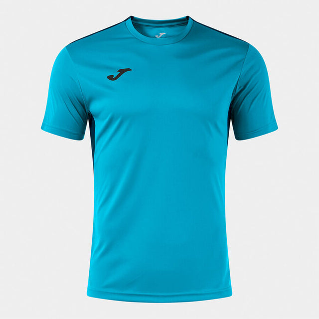 Majica WINNER IV SHORT SLEEVE T-SHIRT temno mornarsko modra - fluo turkizna