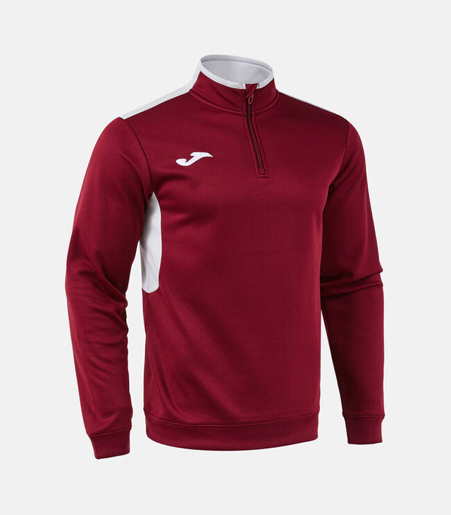 Zgornji del WINNER IV SWEATSHIRT temno mornarsko modra - vinsko rdeča