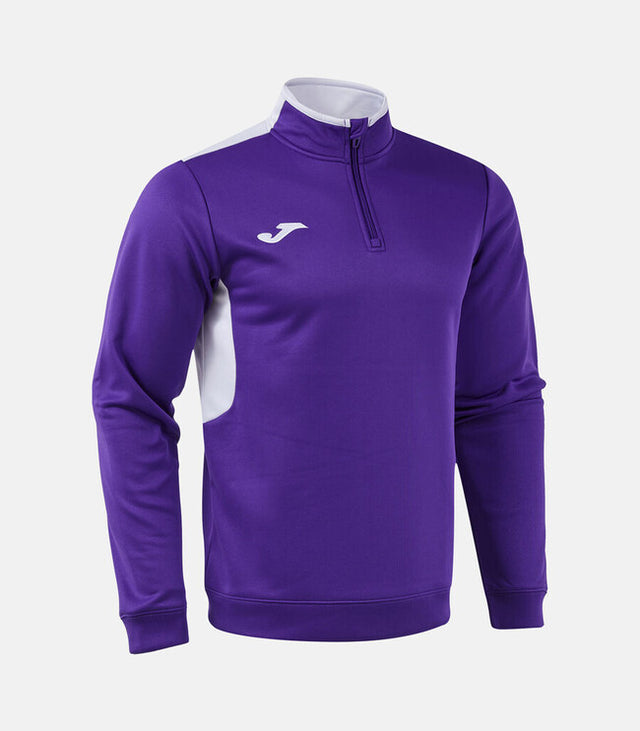 Zgornji del WINNER IV SWEATSHIRT temno mornarsko modra - vijolična bela