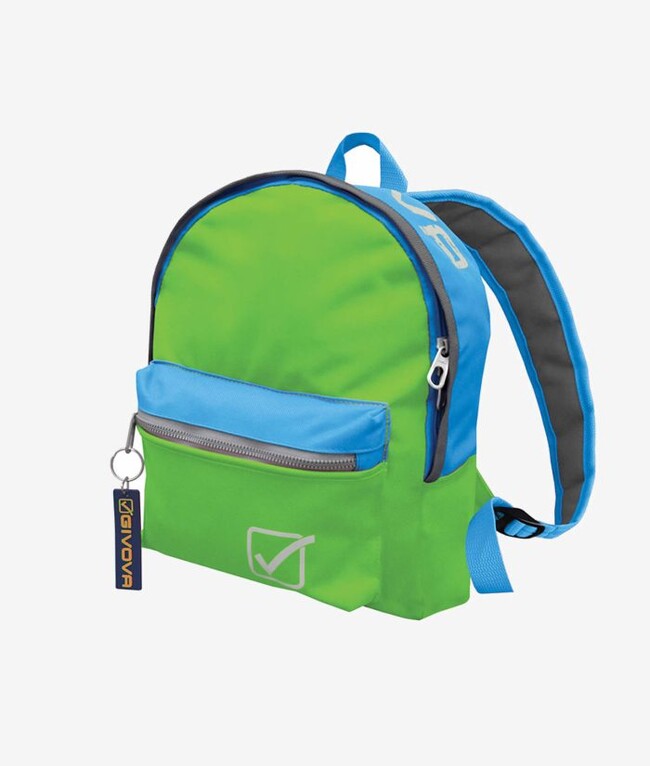 ZAINO UNIVERSITY VERDE FLUO/TURCHESE