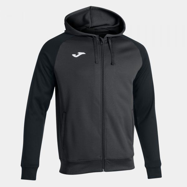 JACKET ACADEMY IV ZIP-UP HOODIE trenirka antracitno črna XS