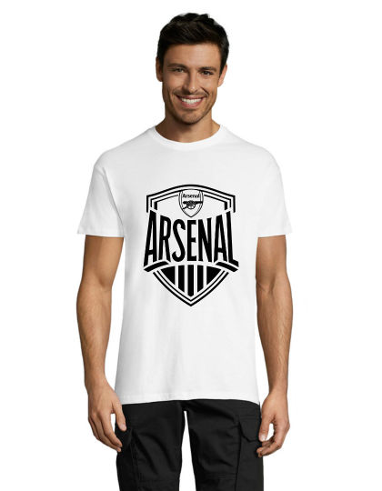 Arsenal 1 bela moška majica 2XL