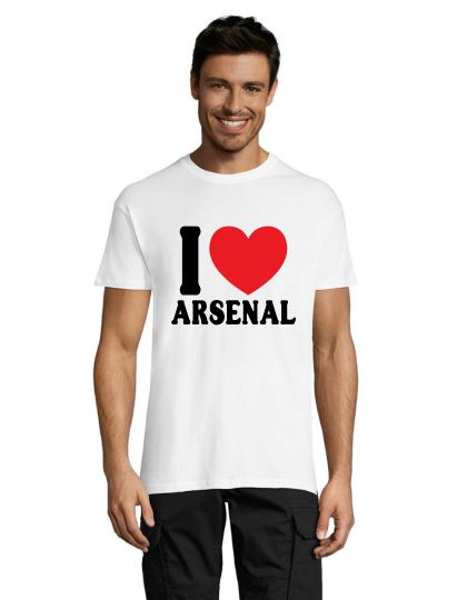 Arsenal 12 bela moška majica 2XL