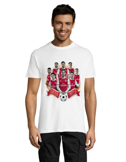 Arsenal 13 bela moška majica 2XL