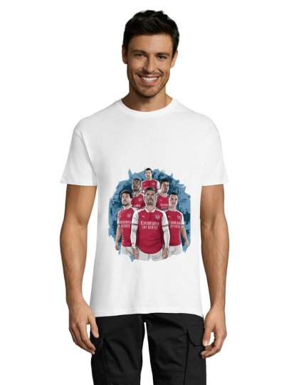 Arsenal 19 bela moška majica 2XL