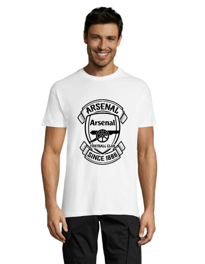 Arsenal 2 bela moška majica 2XL