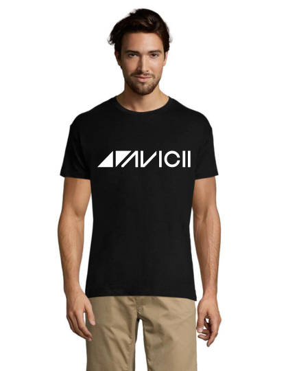 Avicii moška majica črna 2XL