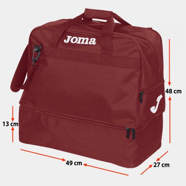 BAG TRAINING III LARGE torba bordo S