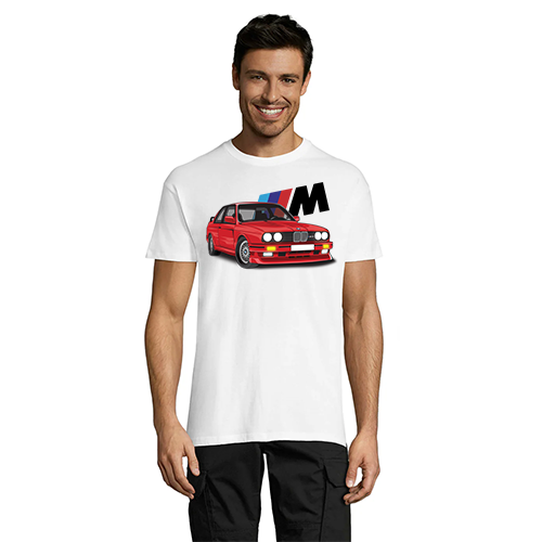 BMW E30 With M moška majica bela 2XL
