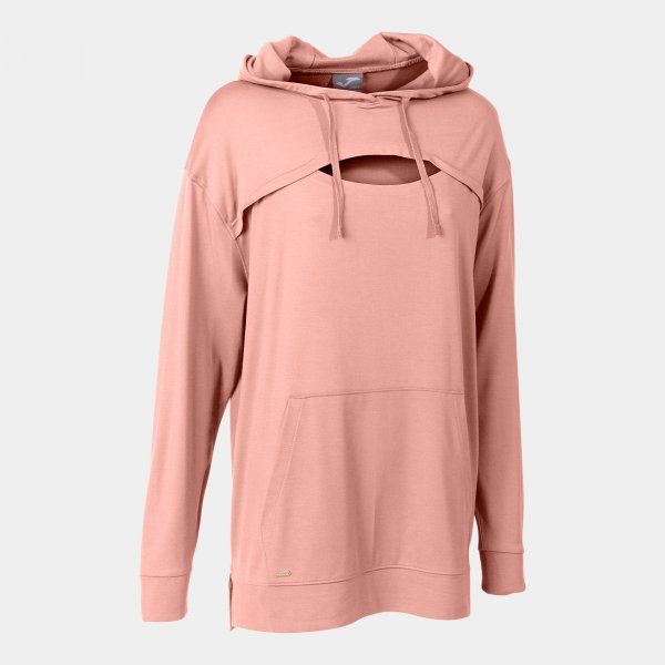 BREATH HOODED SWEATSHIRT trenirka roza L