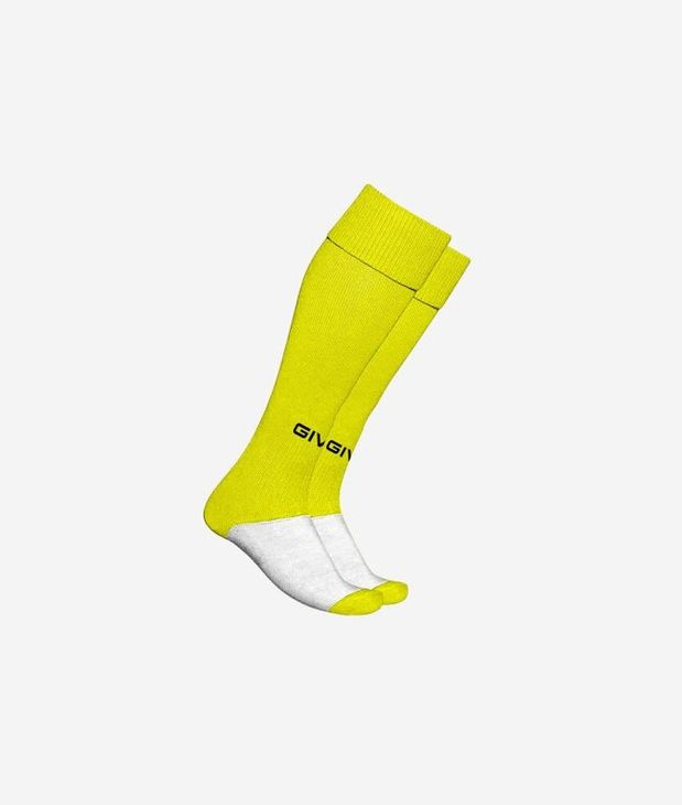 CALZA CALCIO škornji/nogavice fluo žuta BABY