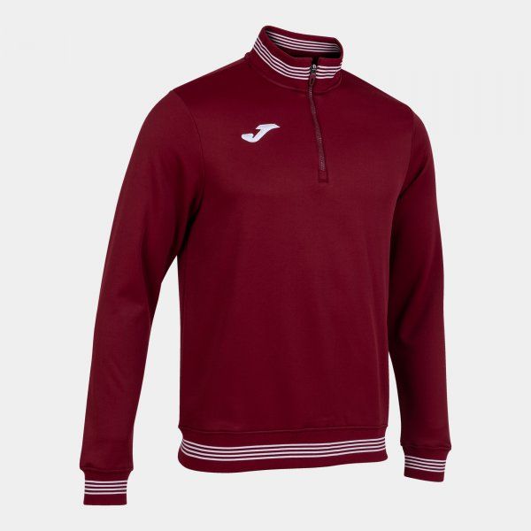 CAMPUS III SWEATSHIRT 1/2 ZIP trenirka bordo XS