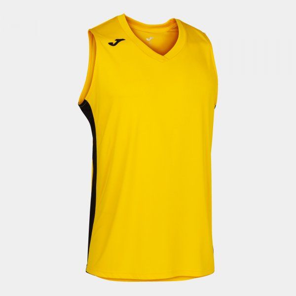 CANCHA III STADIUM T-SHIRT dres rumeno črna 3XL