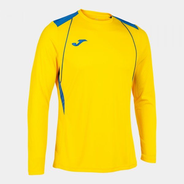 CHAMPIONSHIP VII LONG SLEEVE T-SHIRT YELLOW-ROYAL BLUE 6XS