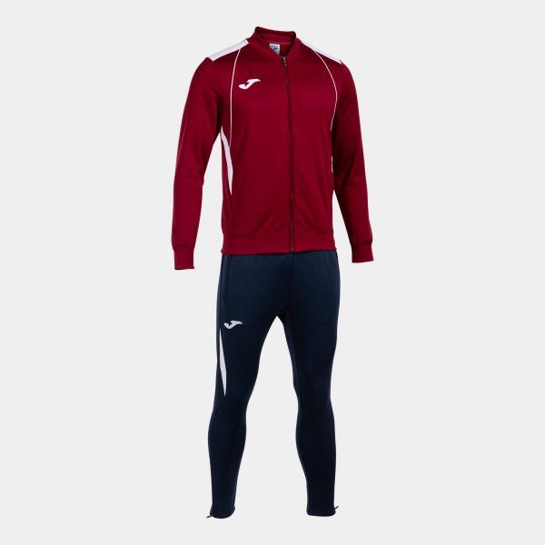 CHAMPIONSHIP VII TRACKSUIT BURGUNDY WHITE NAVY 2XL