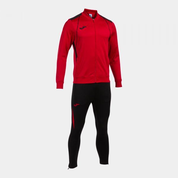 CHAMPIONSHIP VII TRACKSUIT RED BLACK 3XS