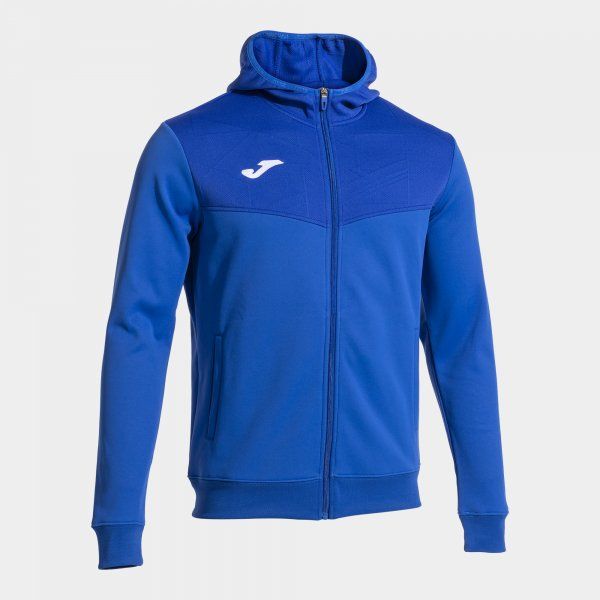 CAMPUS STREET ZIP-UP HOODIE trenirka azurno L