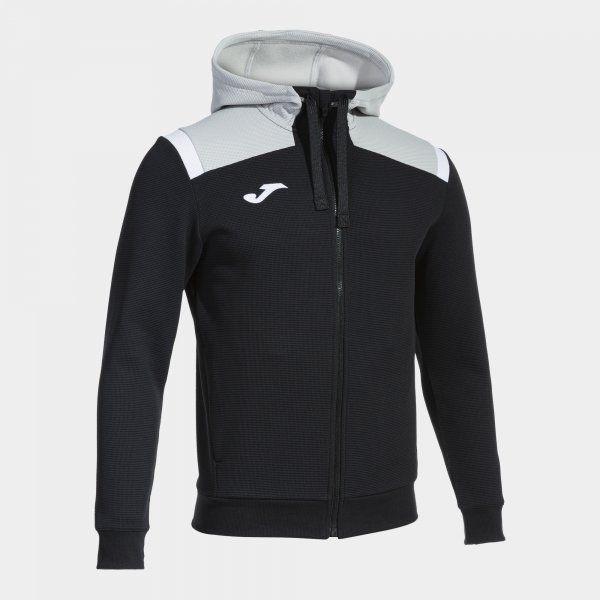 TOLEDO  ZIP-UP HOODIE trenirka črna S