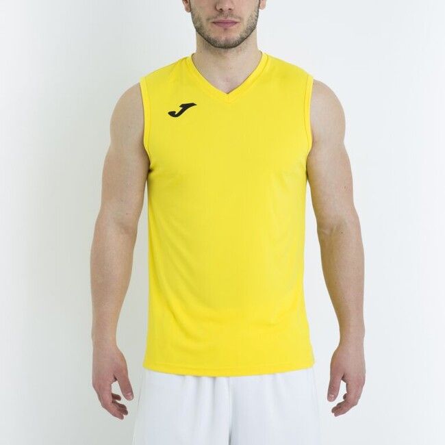 COMBI SHIRT YELLOW SLEEVELESS 2XS