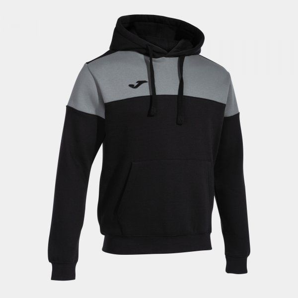 CREW V HOODIE BLACK GREY 6XS