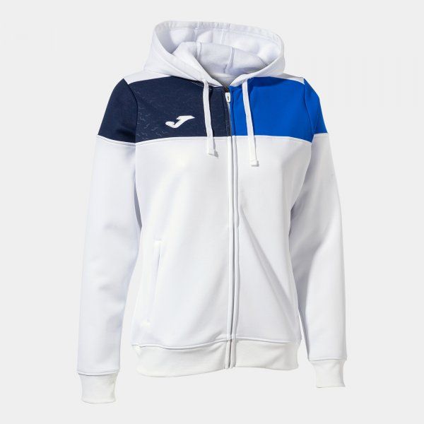 CREW V ZIP-UP HOODIE trenirka bela XS