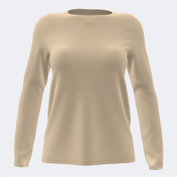 DAPHNE LONG SLEEVE T-SHIRT dolga majica bež 2XL