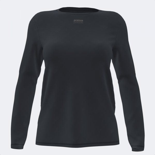 DAPHNE LONG SLEEVE T-SHIRT dolga majica črna 2XL