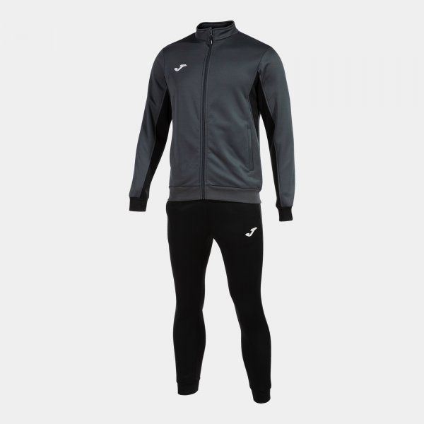 DERBY TRACKSUIT komplet antracitno črna 2XS