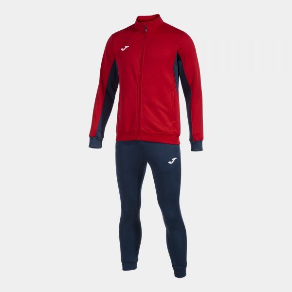 DERBY TRACKSUIT komplet rdeča mornarica 5XS