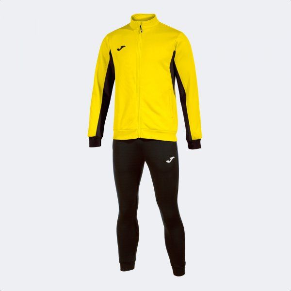 DERBY TRACKSUIT komplet rumeno črna 3XS