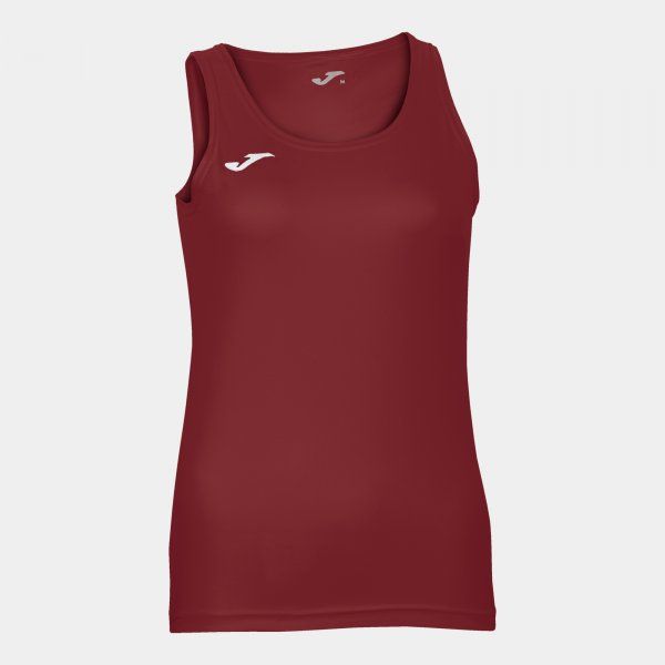 COMBI SLEEVELESS WOMEN SHIRT športna majica brez rokavov bordo 2XS