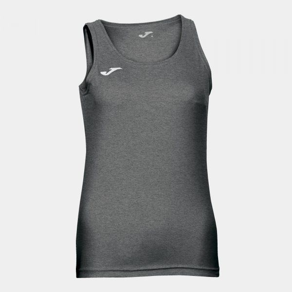 COMBI SLEEVELESS WOMEN SHIRT športna majica brez rokavov temno siv melanž L