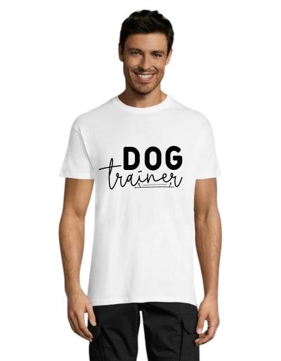 Dog Trainer moška majica bela 5XS