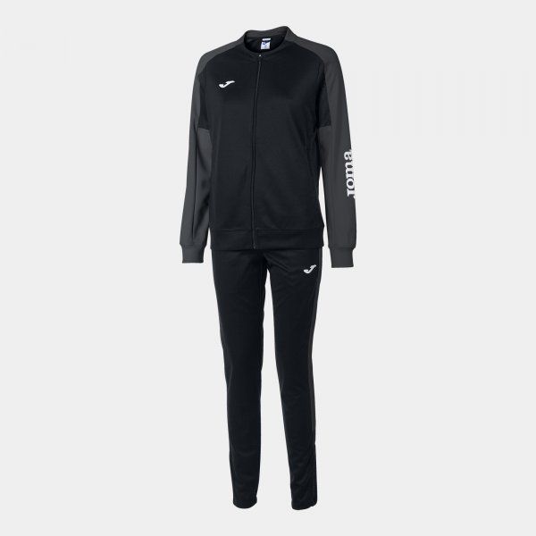 ECO CHAMPIONSHIP RECYCLED SWEATSUIT komplet črni antracit M