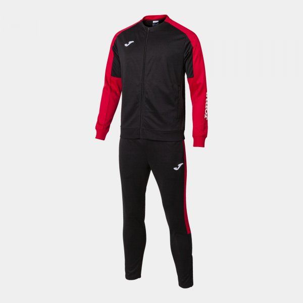 ECO CHAMPIONSHIP TRACKSUIT komplet črno rdeča 2XL