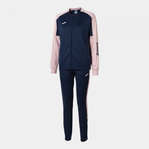 ECO CHAMPIONSHIP RECYCLED SWEATSUIT komplet mornarsko roza L