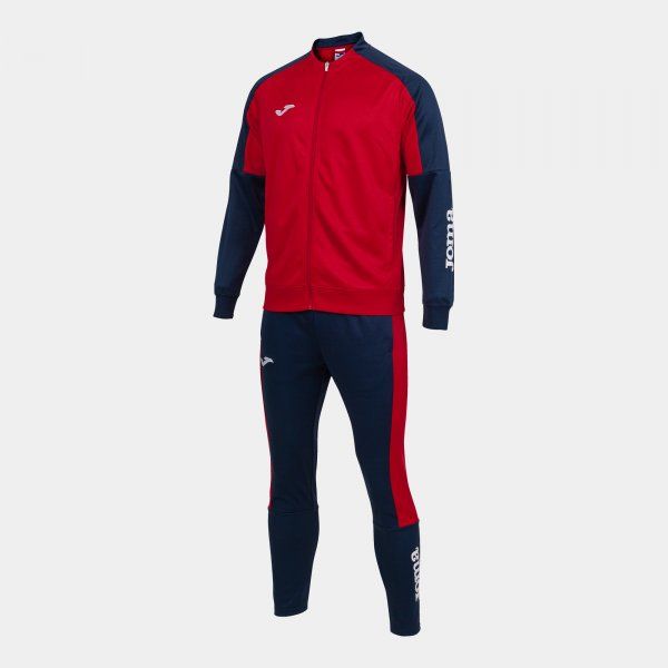 ECO CHAMPIONSHIP TRACKSUIT komplet rdeča mornarica 2XL