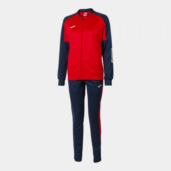 ECO CHAMPIONSHIP RECYCLED SWEATSUIT komplet rdeča mornarica XL