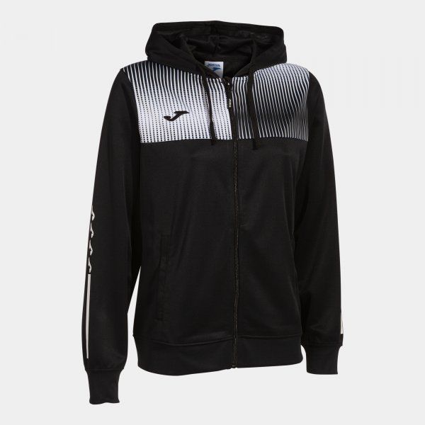 ECO SUPERNOVA ZIP-UP HOODIE trenirka črno bela L