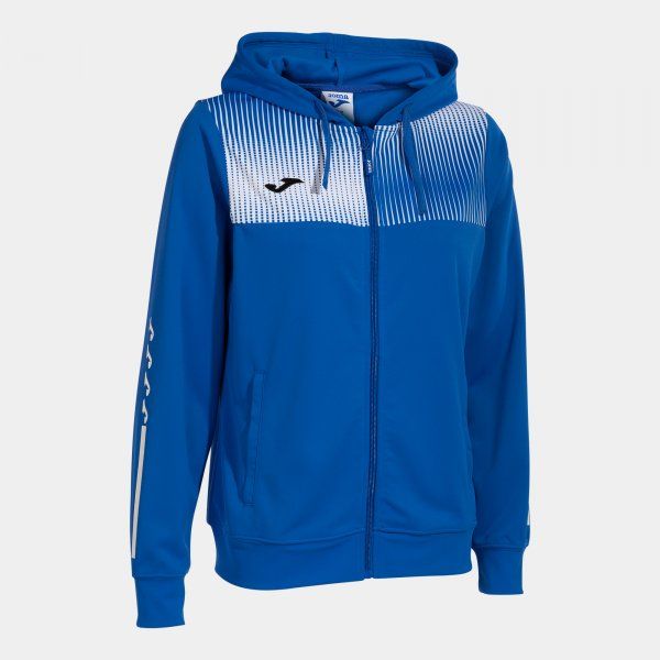 ECO SUPERNOVA ZIP-UP HOODIE trenirka azurno bela L