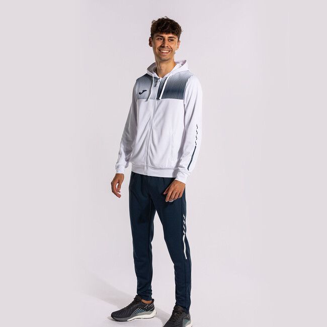 ECO SUPERNOVA ZIP-UP HOODIE trenirka bela mornarica L