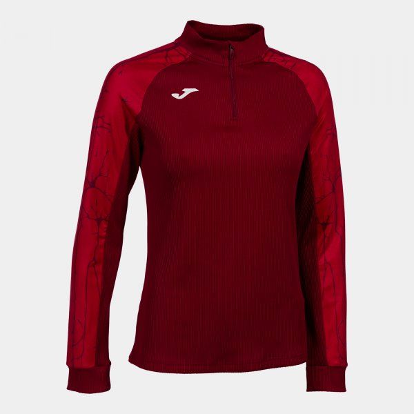 ELITE IX SWEATSHIRT dolga majica rdeča 2XS