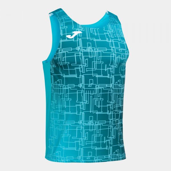 SLEEVELESS T-SHIRT TANK TOP ELITE VIII športna majica brez rokavov turkizna 2XS