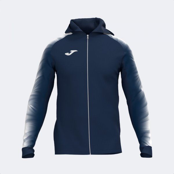 ELITE XI ZIP-UP HOODIE NAVY WHITE L