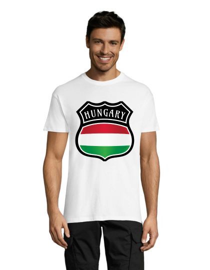 Erb Hungary moška majica bela L